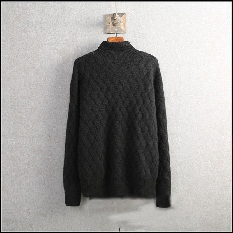 Pull Turtleneck Femme, Tricot Épais Automne